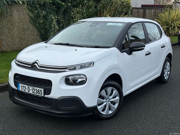 Citroen C3 Hatchback, Petrol, 2017, White