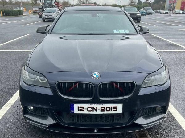 BMW 5-Series Saloon, Diesel, 2012, Black