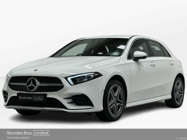 Mercedes-Benz A-Class Hatchback, Petrol Plug-in Hybrid, 2023, White
