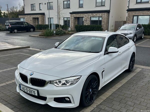 BMW 4-Series Saloon, Diesel, 2014, White