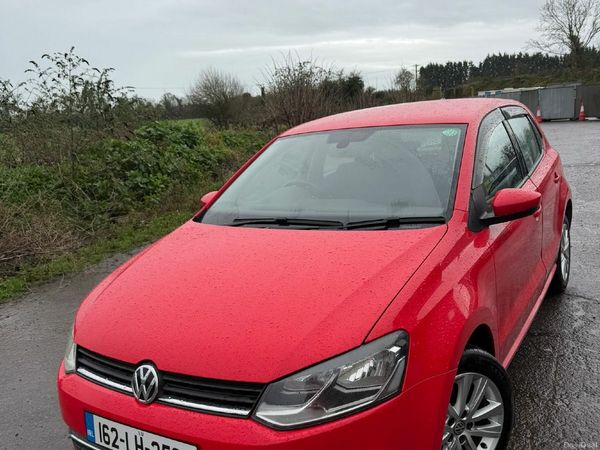 Volkswagen Polo Hatchback, Petrol, 2016, Red
