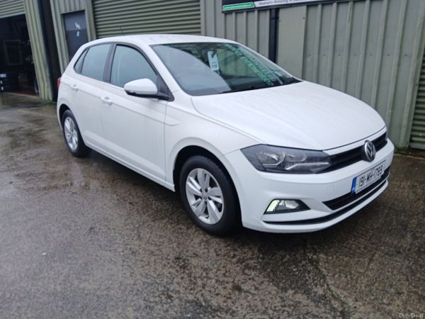 Volkswagen Polo Hatchback, Petrol, 2019, White