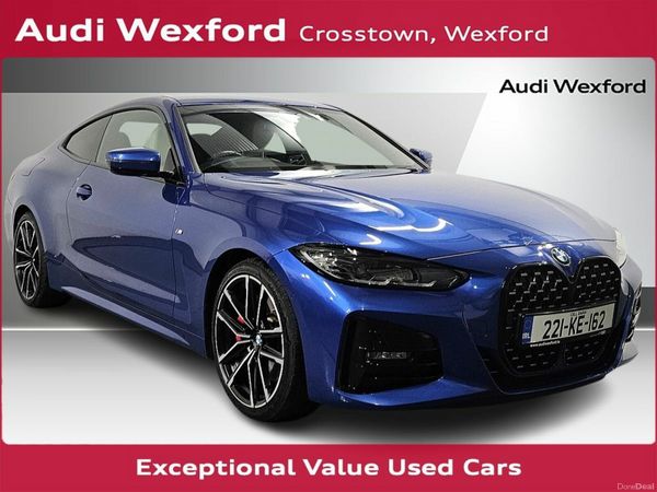 BMW 4-Series Coupe, Petrol, 2022, Blue