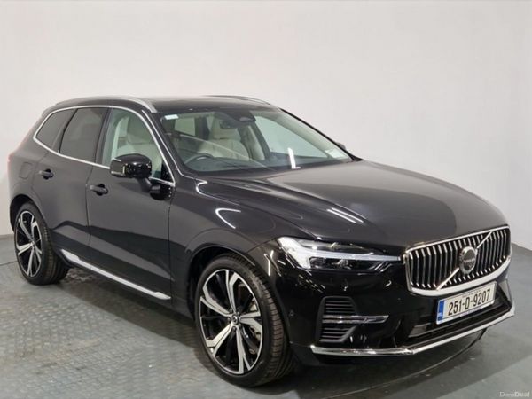 Volvo XC60 SUV, Petrol Plug-in Hybrid, 2025, Black