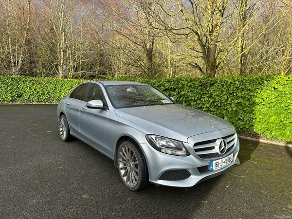 Mercedes-Benz C-Class Saloon, Diesel, 2016, Silver