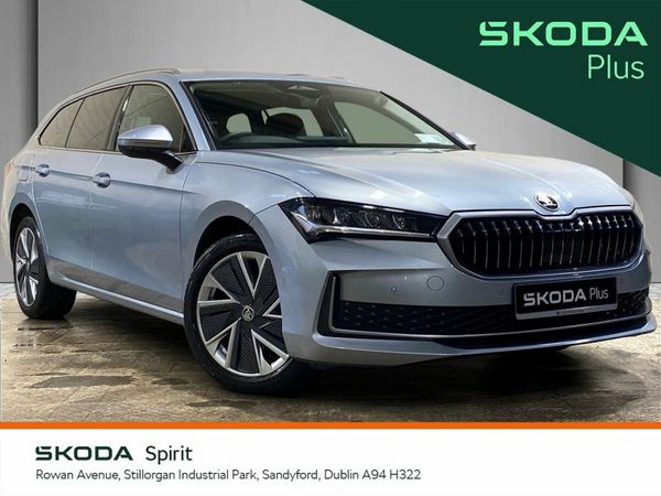 Skoda Superb Estate, Diesel, 2025, Silver