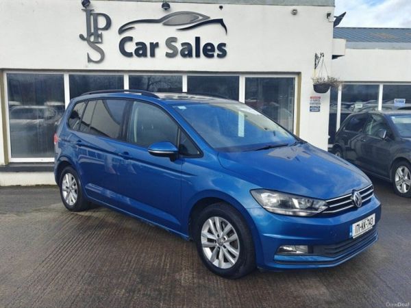Volkswagen Touran MPV, Diesel, 2017, Blue