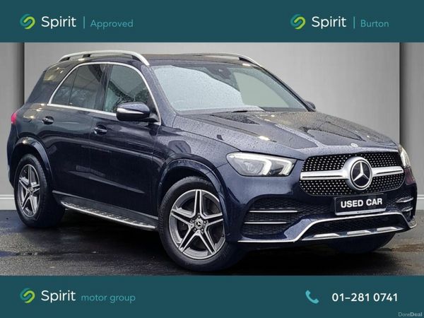 Mercedes-Benz GLE SUV, Diesel Plug-in Hybrid, 2022, Blue