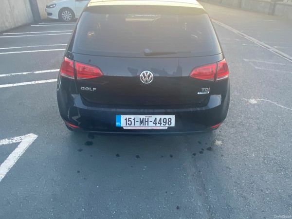 Volkswagen Golf Hatchback, Diesel, 2015, Black