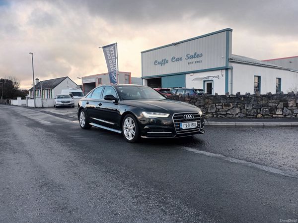 Audi A6 Saloon, Diesel, 2017, Black