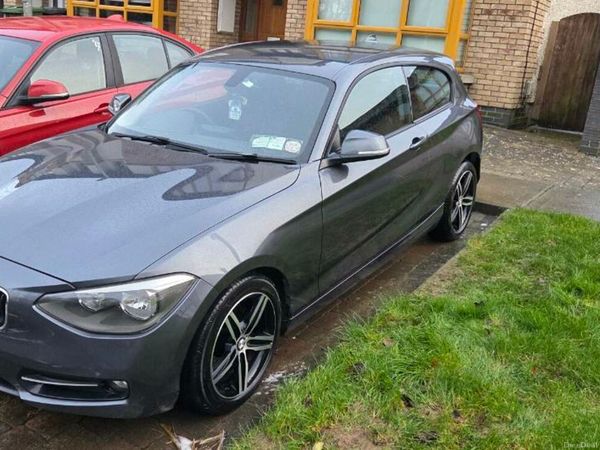 BMW 1-Series Hatchback, Diesel, 2014, Grey
