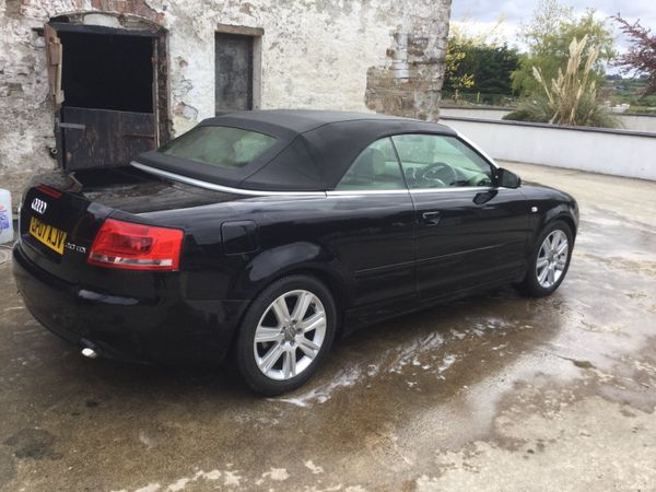 Audi A4 Convertible, Diesel, 2007, Black