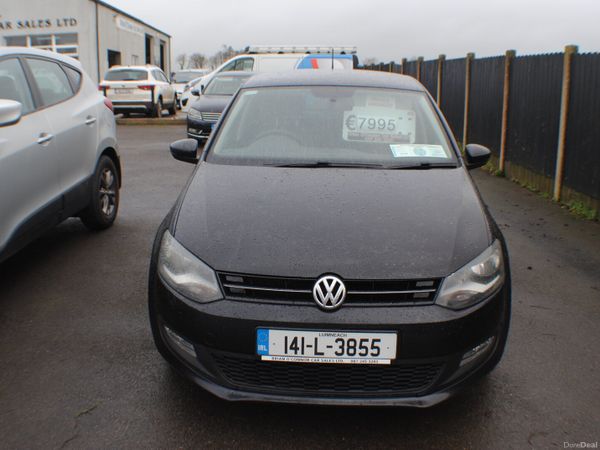 Volkswagen Polo Hatchback, Petrol, 2014, Black