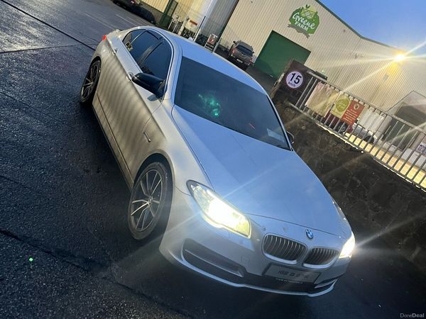 BMW 5-Series Saloon, Diesel, 2016, Silver
