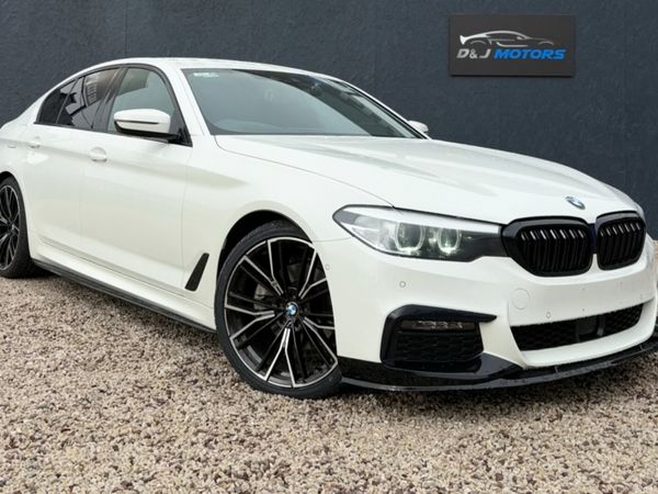 BMW 5-Series Saloon, Diesel, 2020, White
