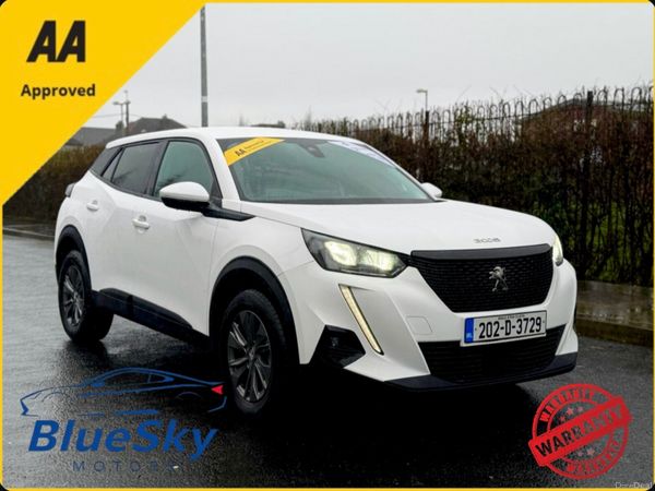 Peugeot 2008 MPV, Petrol, 2020, White