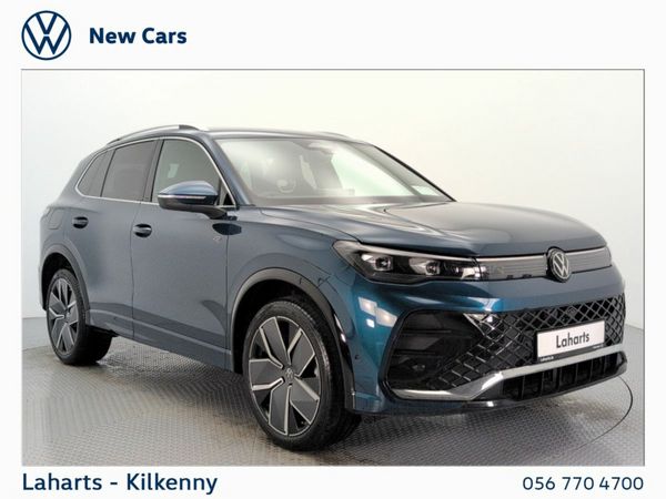 Volkswagen Tiguan SUV, Petrol Plug-in Hybrid, 2026, Black