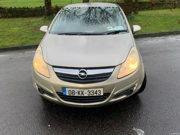 Opel Corsa Hatchback, Petrol, 2008, Silver