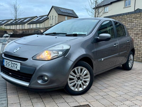 Renault Clio Hatchback, Ethanol Petrol, 2012, Grey