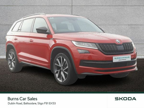 Skoda Kodiaq SUV, Diesel, 2019, Red