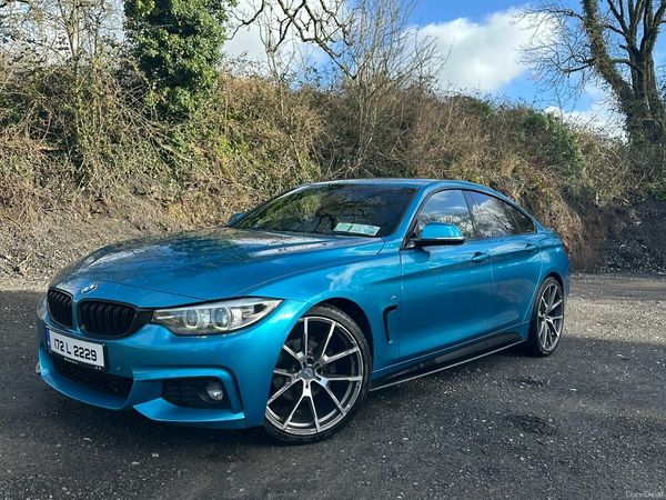 BMW 4-Series Coupe, Diesel, 2017, Blue