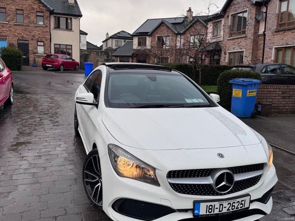 Mercedes-Benz CLA Saloon, Petrol, 2018, White
