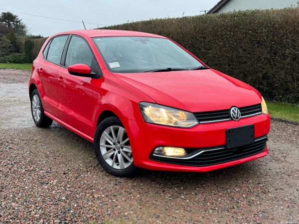 Volkswagen Polo Hatchback, Petrol, 2017, Red