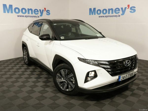 Hyundai Tucson SUV, Petrol Hybrid, 2024, White