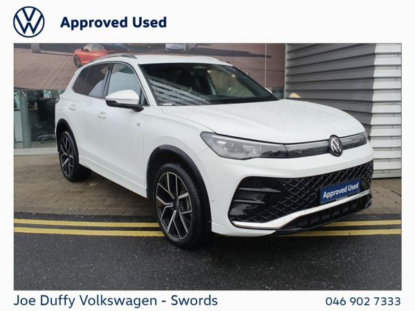 Volkswagen Tiguan SUV, Petrol Hybrid, 2025, White