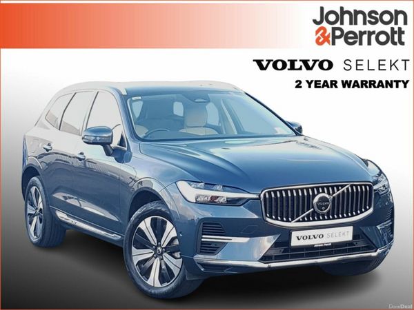 Volvo XC60 SUV, Petrol Plug-in Hybrid, 2023, Blue