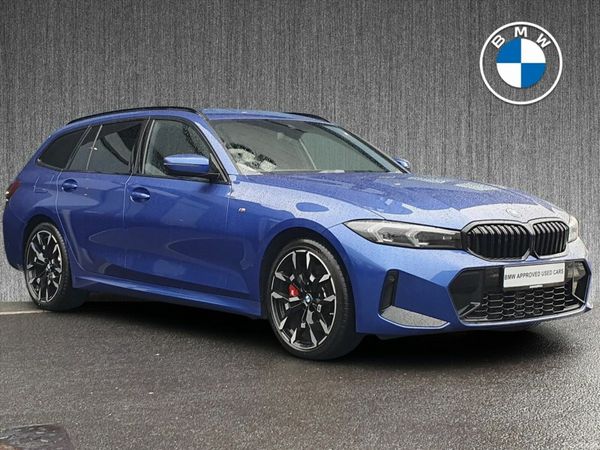 BMW 3-Series Estate, Petrol Plug-in Hybrid, 2025, Blue
