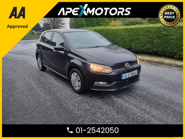 Volkswagen Polo Hatchback, Diesel, 2015, Black