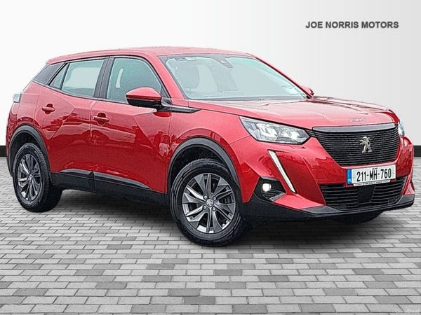 Peugeot 2008 MPV, Petrol, 2021, Red