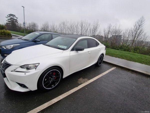 Lexus IS Saloon, Petrol Hybrid, 2014, White