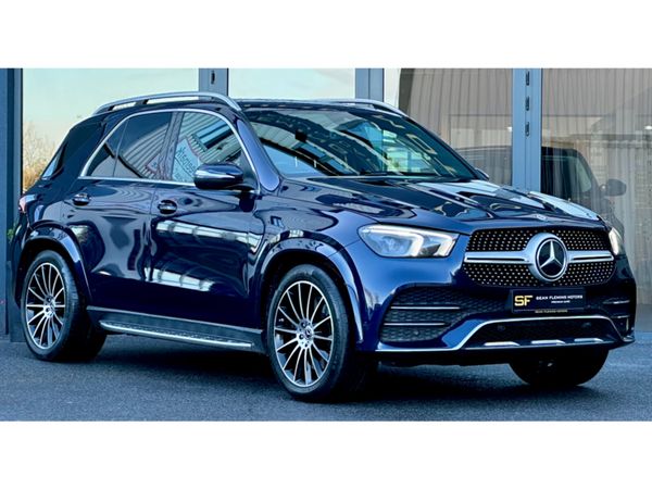 Mercedes-Benz GLE SUV, Diesel Plug-in Hybrid, 2022, Blue