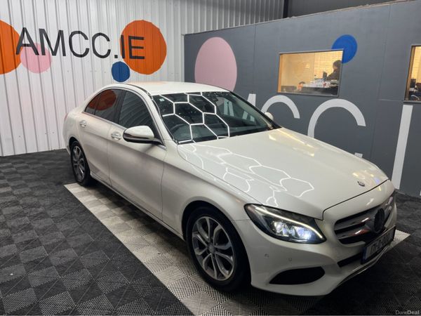 Mercedes-Benz C-Class Saloon, Diesel, 2017, White