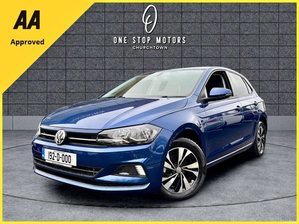 Volkswagen Polo Hatchback, Petrol, 2019, Blue