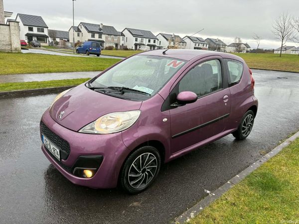 Peugeot 107 Hatchback, Petrol, 2013, Purple