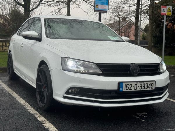 Volkswagen Jetta Saloon, Petrol, 2015, White