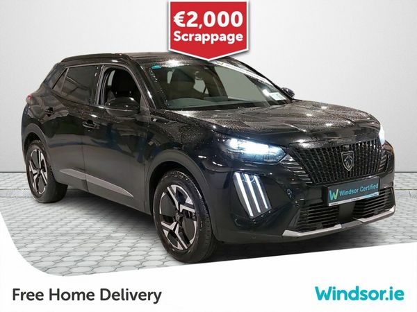 Peugeot 2008 SUV, Electric, 2024, Black