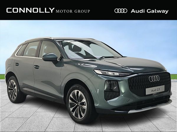Audi Q3 SUV, Petrol Plug-in Hybrid, 2026, Green