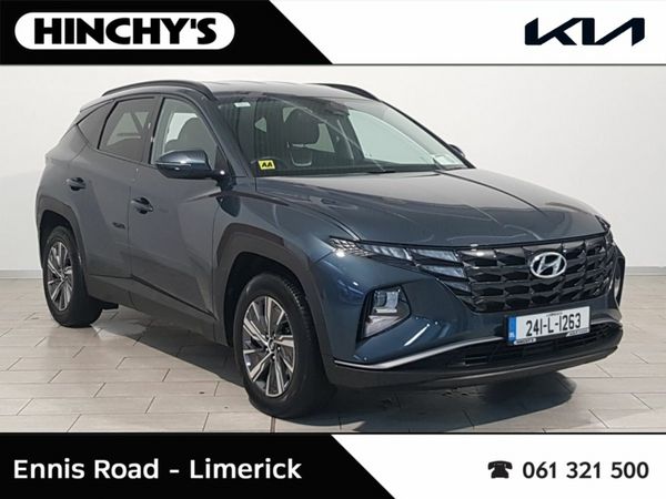 Hyundai Tucson SUV, Petrol Hybrid, 2024, Blue