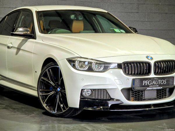 BMW 3-Series Saloon, Petrol Plug-in Hybrid, 2018, White