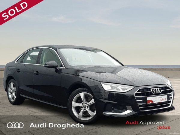 Audi A4 Saloon, Diesel, 2020, Black