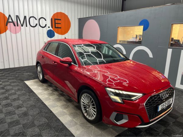 Audi A3 Hatchback, Petrol, 2022, Red