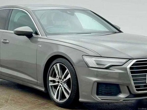 Audi A6 Saloon, Diesel Hybrid, 2021, Grey