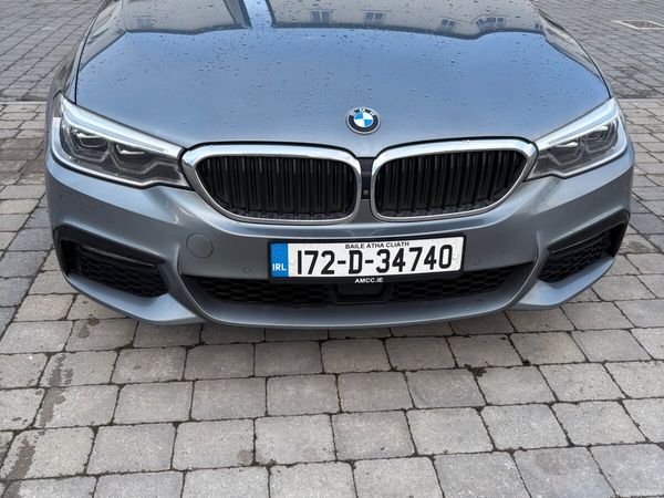 BMW 5-Series Saloon, Petrol Plug-in Hybrid, 2017, Grey