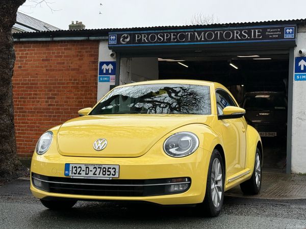 Volkswagen Beetle Coupe, Petrol, 2013, Yellow