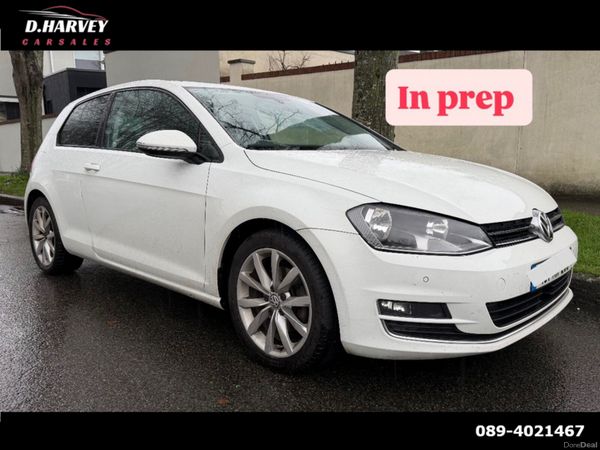 Volkswagen Golf Hatchback, Diesel, 2016, White