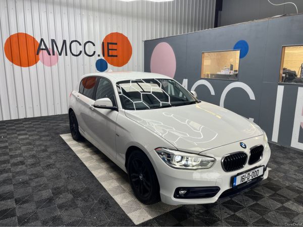 BMW 1-Series Hatchback, Diesel, 2016, White